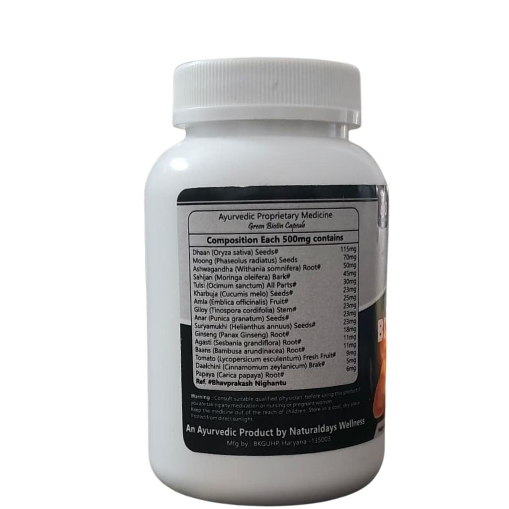 NATURAL BIOTIN BOOSTER CAPSULE