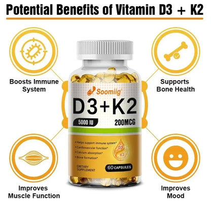D3 + K2 Complete Bone & Immunity Boost