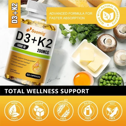 D3 + K2 Complete Bone & Immunity Boost