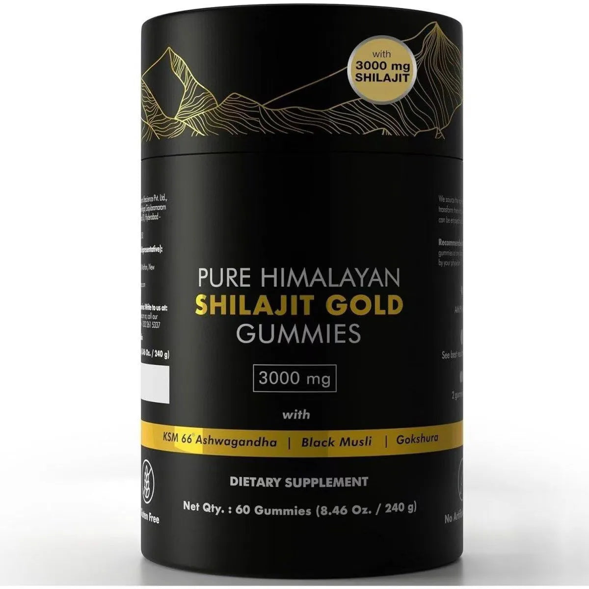 Himalayan Gold Shilajit Gummies- Effortless, Smooth, steady energy