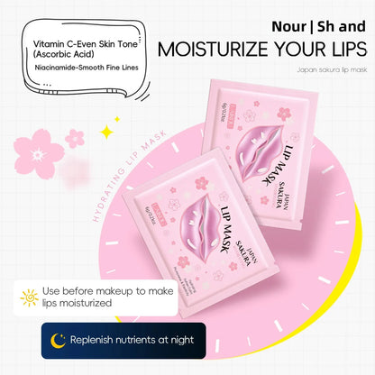 Japan Sakura Lip Repair Mask – Hydrate & Plump Overnight
