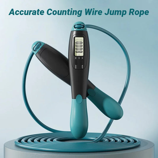 Auto-Count Fitness Jump Rope