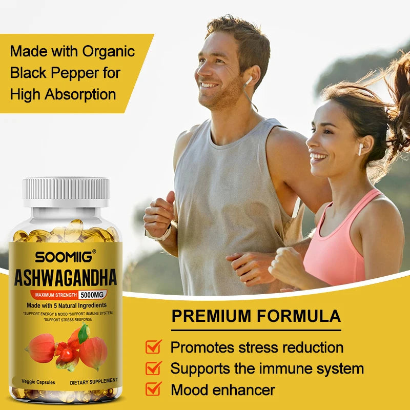 Ashwagandha - Stress Relief & Immune Support Supplement