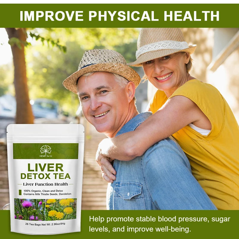 Natural Liver Care, Milk Thistle, Caffeine Free, Liver Detox Herbal Tea
