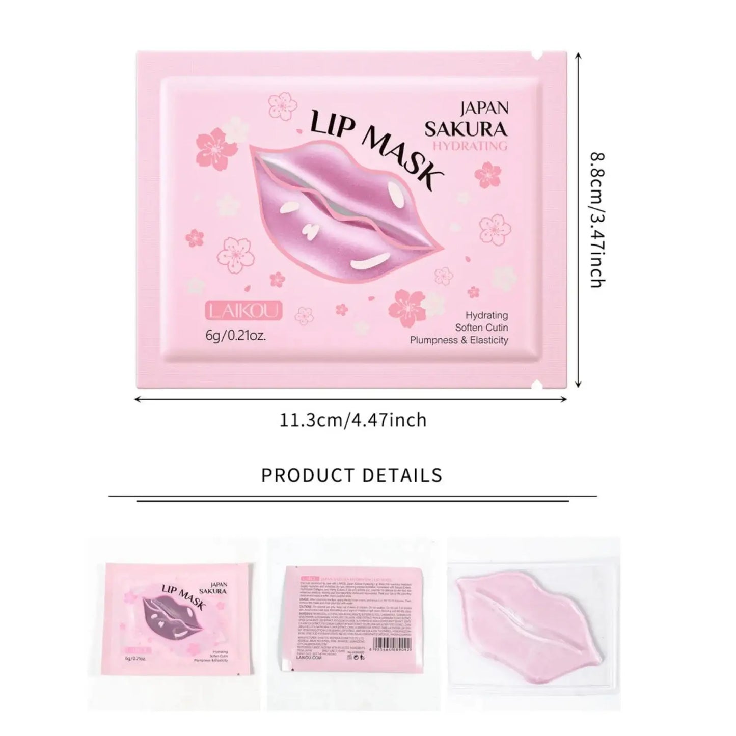 Japan Sakura Lip Repair Mask – Hydrate & Plump Overnight