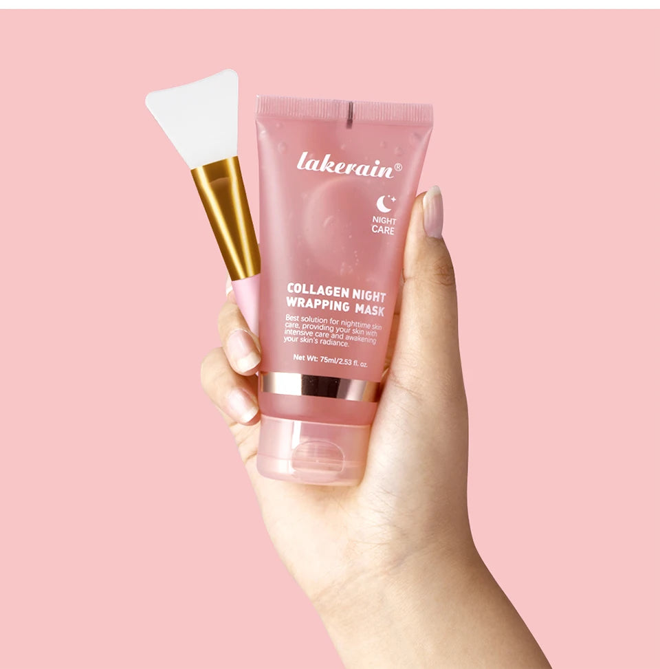 K‑Beauty collagen night face mask