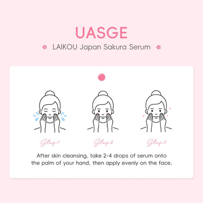 Sakura Glow Serum – Brighten & Smooth