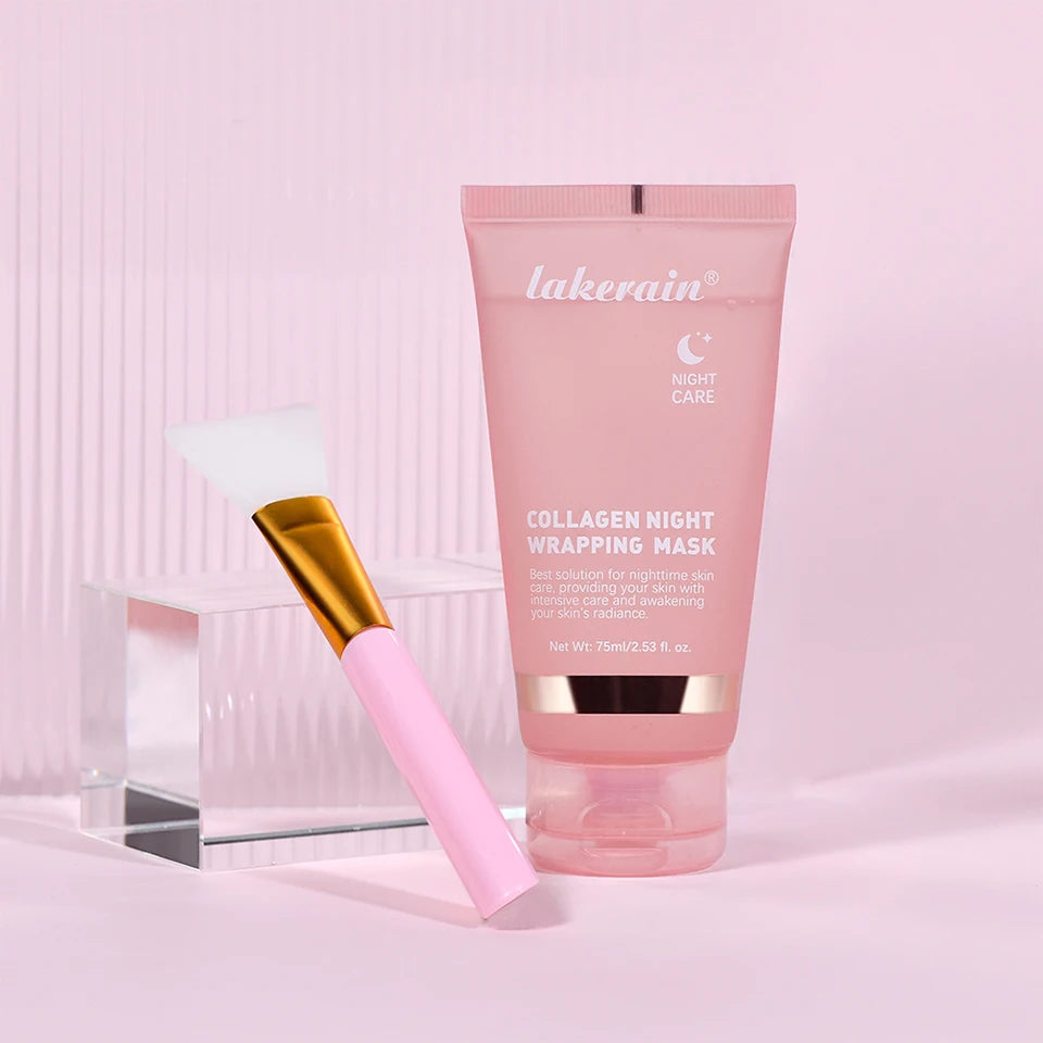 K‑Beauty collagen night face mask