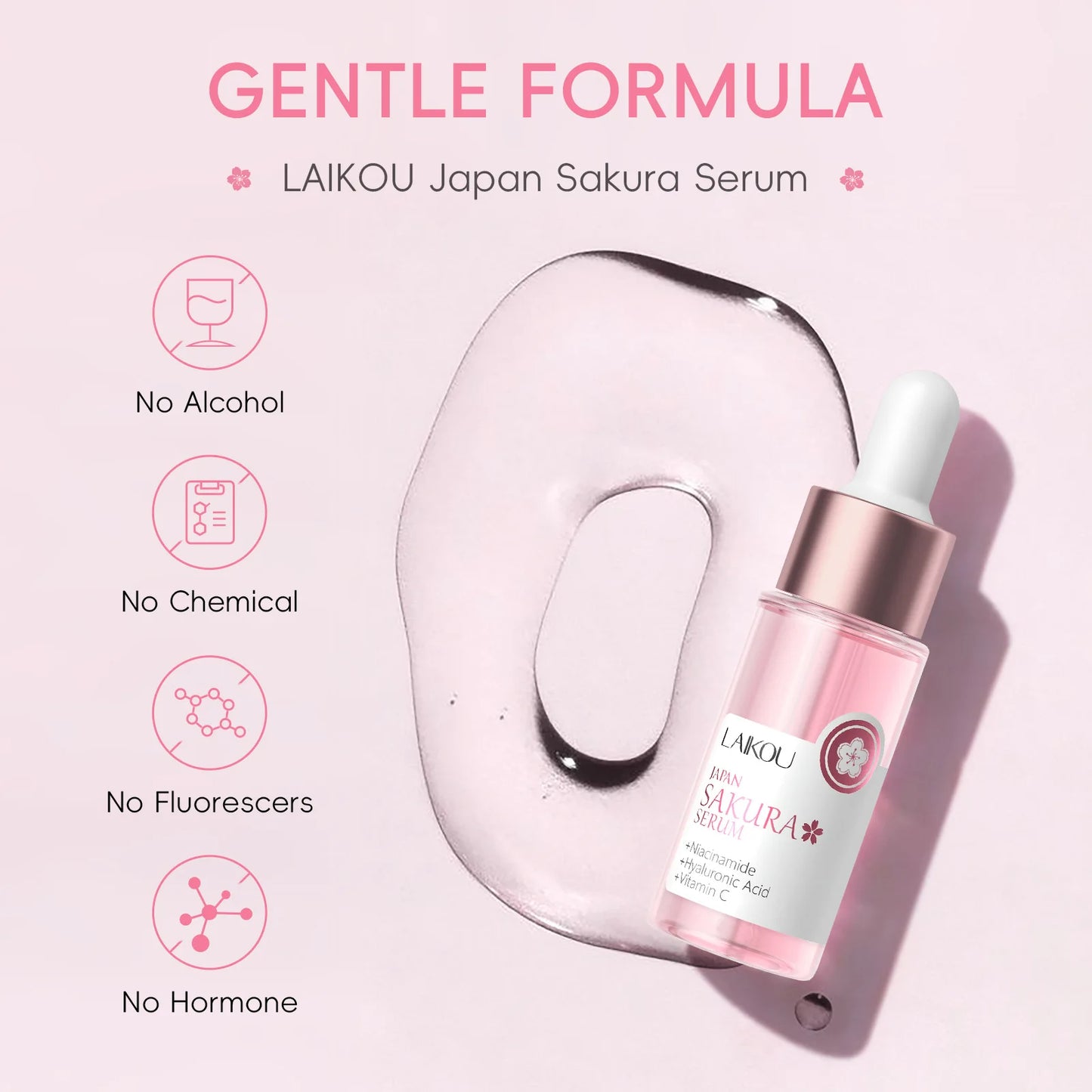 Sakura Glow Serum – Brighten & Smooth