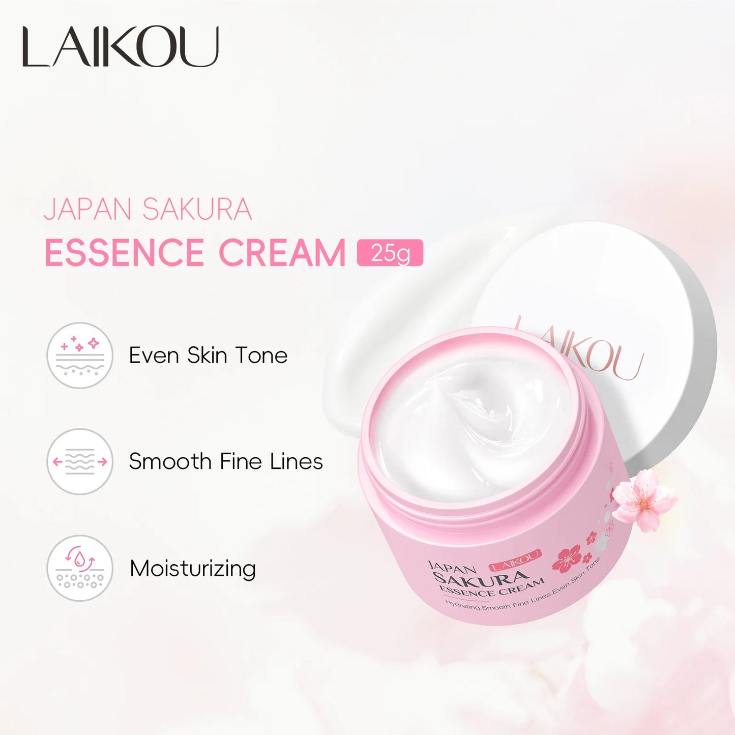 LAIKOU Sakura Glass Skin Moisturizer