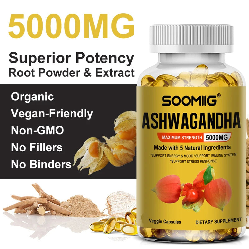 Ashwagandha - Stress Relief & Immune Support Supplement
