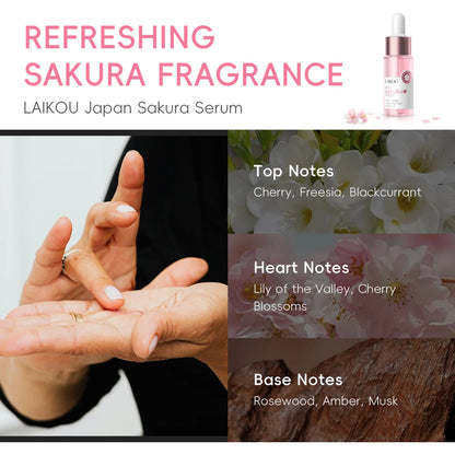 Sakura Glow Serum – Brighten & Smooth