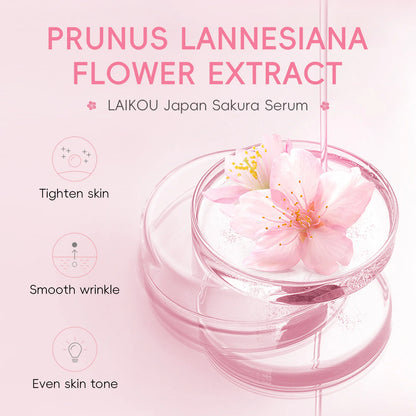 Sakura Glow Serum – Brighten & Smooth