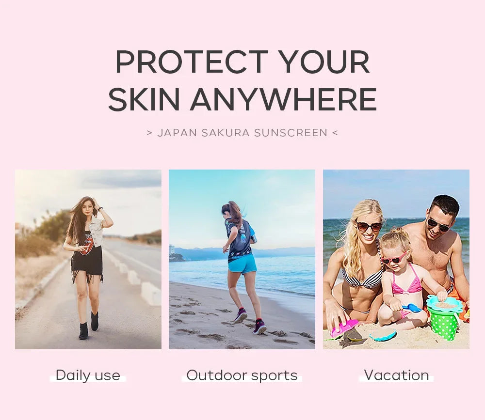 LAIKOU Sakura Korean Sun Shield SPF50+ Cream