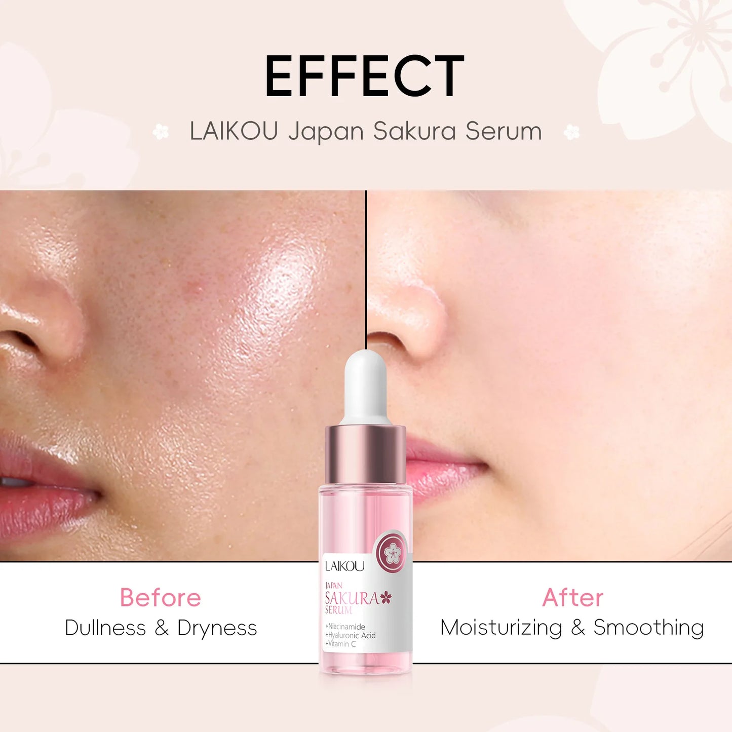 Sakura Glow Serum – Brighten & Smooth